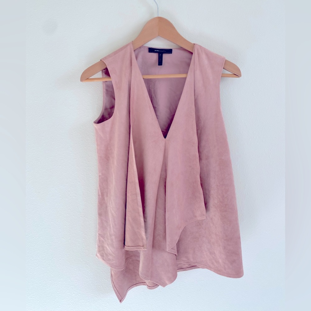 BCBG short sleeve blouse.